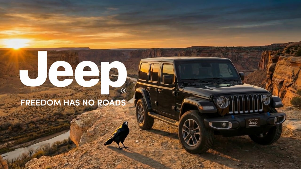Image d'ouverture du concept film Jeep.